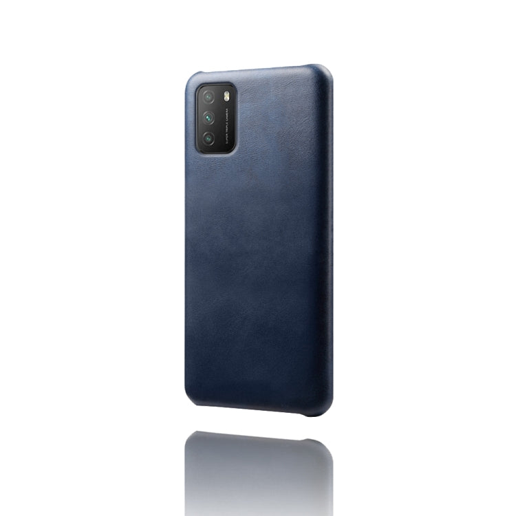 For Xiaomi Poco M3 Calf Texture PC + PU Phone Case