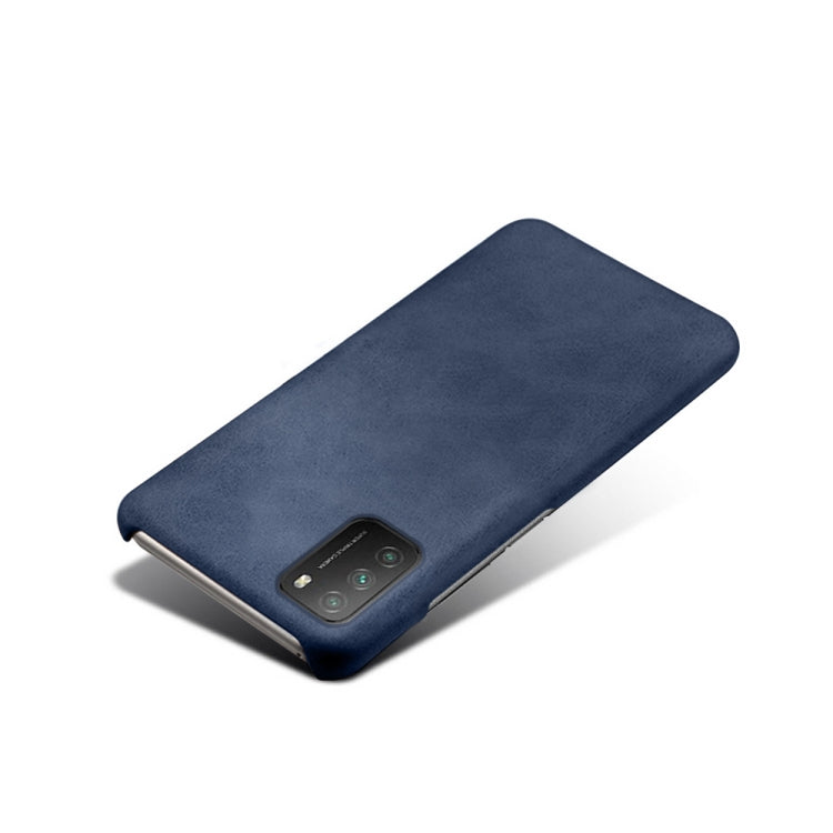 For Xiaomi Poco M3 Calf Texture PC + PU Phone Case