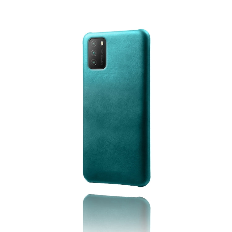 For Xiaomi Poco M3 Calf Texture PC + PU Phone Case
