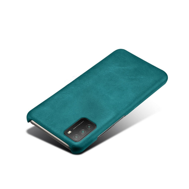 For Xiaomi Poco M3 Calf Texture PC + PU Phone Case