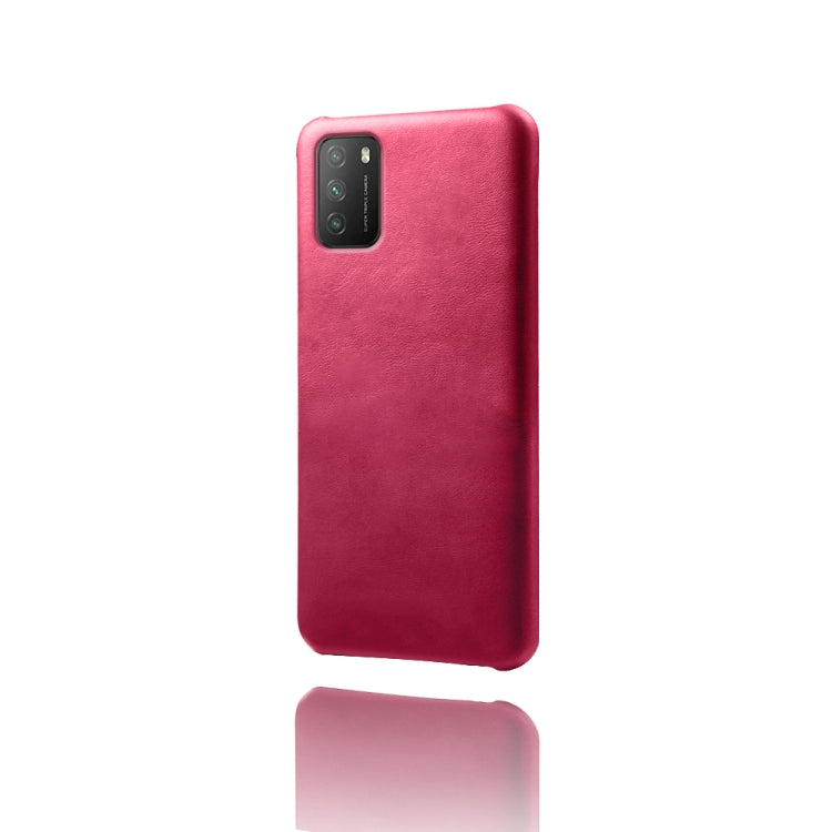 For Xiaomi Poco M3 Calf Texture PC + PU Phone Case