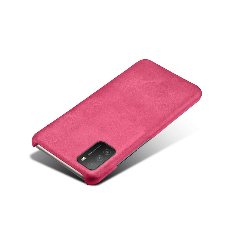 For Xiaomi Poco M3 Calf Texture PC + PU Phone Case