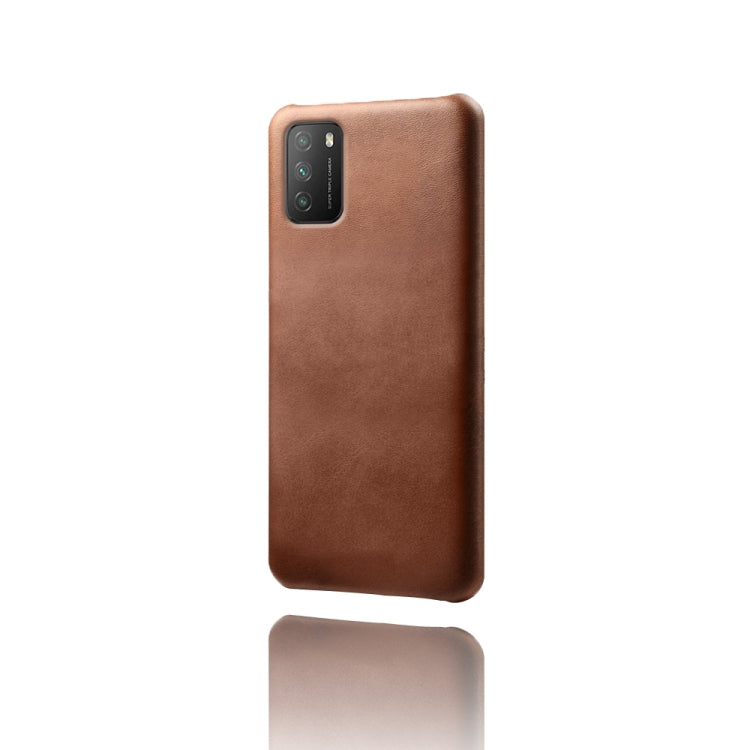 For Xiaomi Poco M3 Calf Texture PC + PU Phone Case