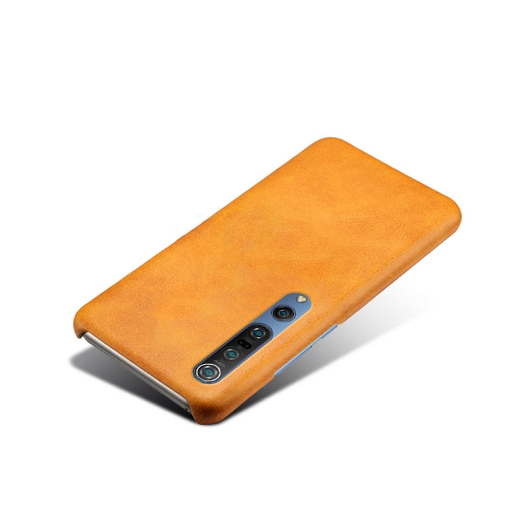 For Xiaomi Mi 10 5G / Mi 10 Pro 5G Calf Texture PC + PU Phone Case