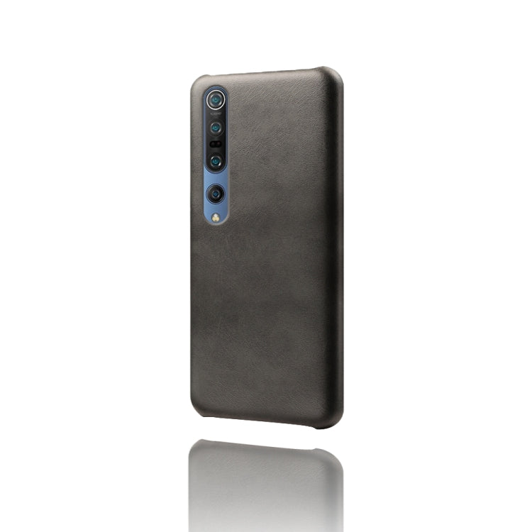 For Xiaomi Mi 10 5G / Mi 10 Pro 5G Calf Texture PC + PU Phone Case
