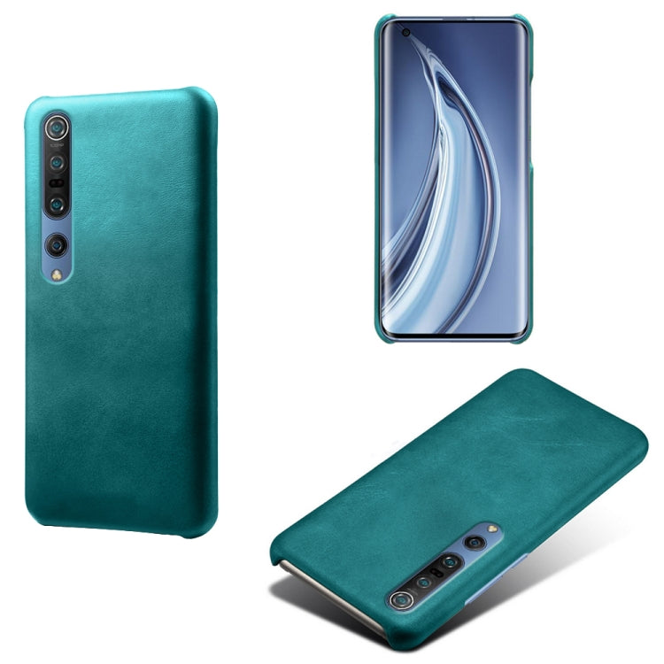 For Xiaomi Mi 10 5G / Mi 10 Pro 5G Calf Texture PC + PU Phone Case