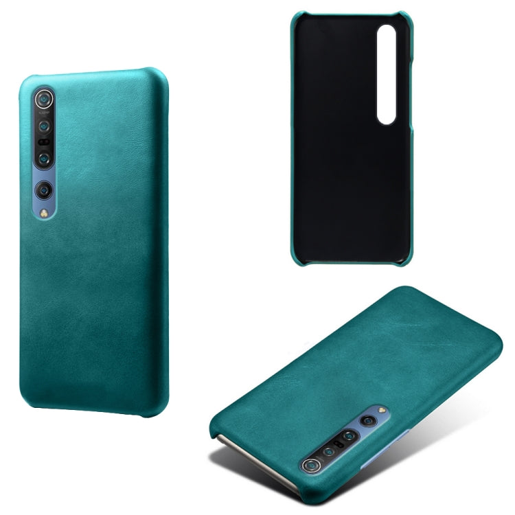For Xiaomi Mi 10 5G / Mi 10 Pro 5G Calf Texture PC + PU Phone Case