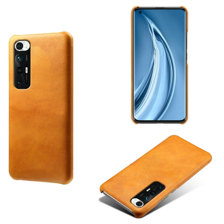 For Xiaomi Mi 10S Calf Texture PC + PU Phone Case