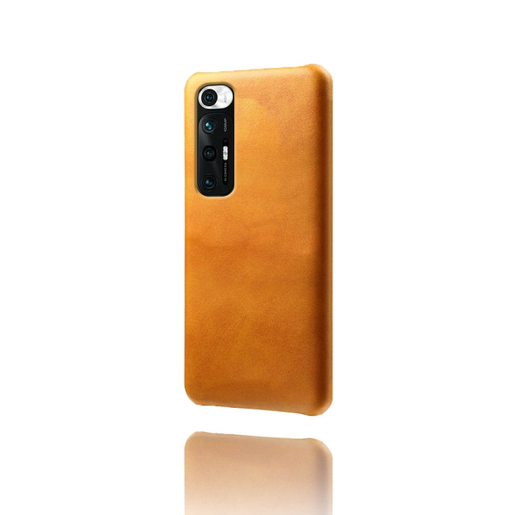 For Xiaomi Mi 10S Calf Texture PC + PU Phone Case