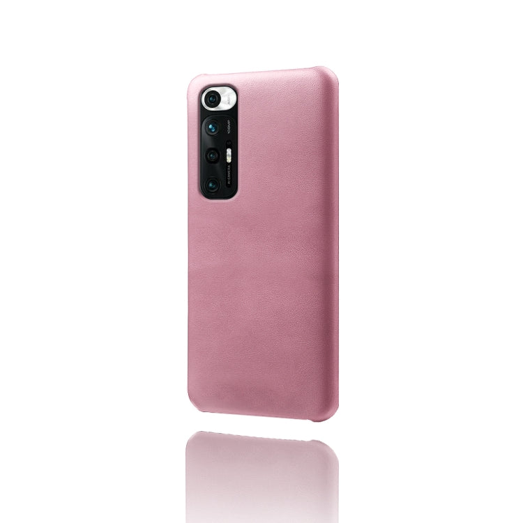 For Xiaomi Mi 10S Calf Texture PC + PU Phone Case