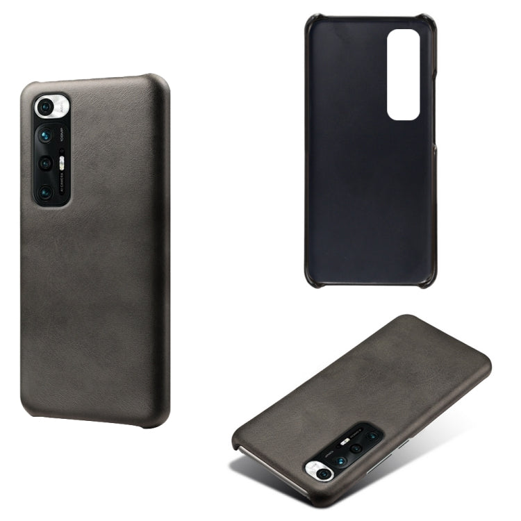 For Xiaomi Mi 10S Calf Texture PC + PU Phone Case