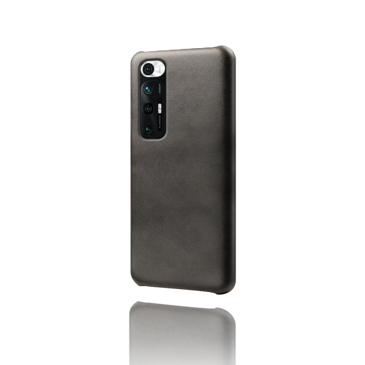 For Xiaomi Mi 10S Calf Texture PC + PU Phone Case