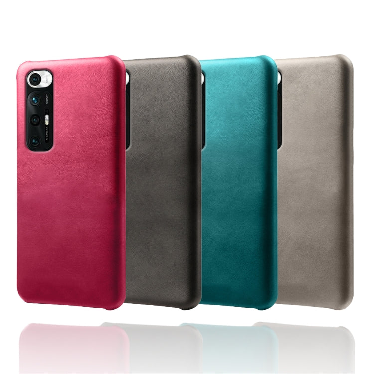 For Xiaomi Mi 10S Calf Texture PC + PU Phone Case