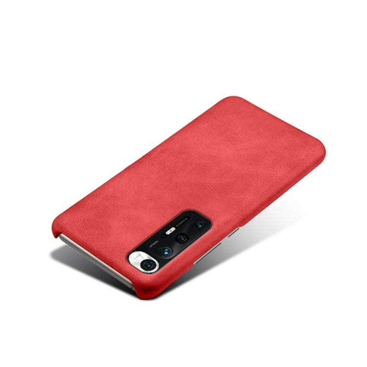 For Xiaomi Mi 10S Calf Texture PC + PU Phone Case