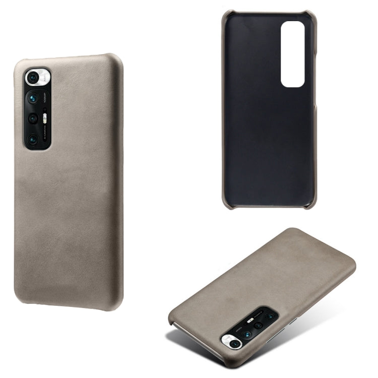 For Xiaomi Mi 10S Calf Texture PC + PU Phone Case