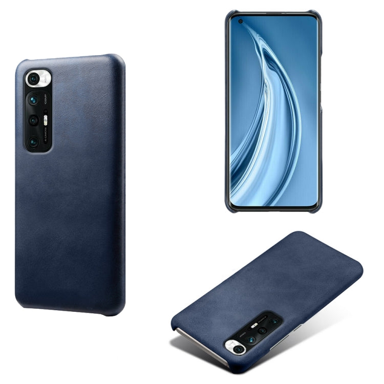 For Xiaomi Mi 10S Calf Texture PC + PU Phone Case