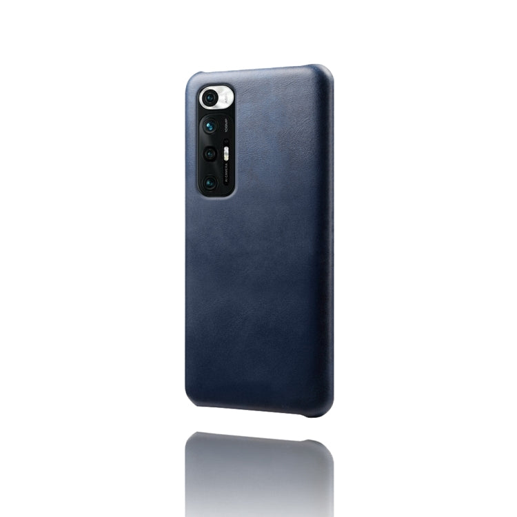 For Xiaomi Mi 10S Calf Texture PC + PU Phone Case