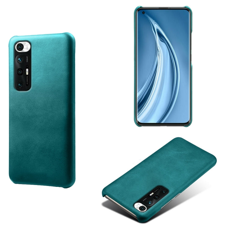 For Xiaomi Mi 10S Calf Texture PC + PU Phone Case