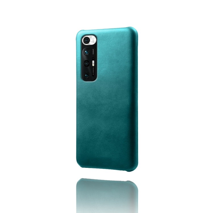 For Xiaomi Mi 10S Calf Texture PC + PU Phone Case