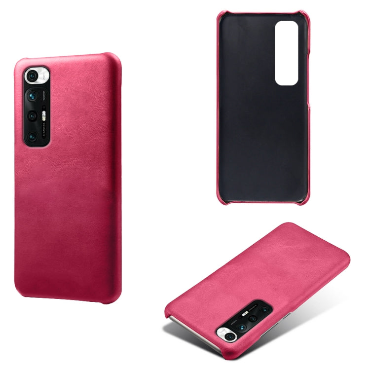 For Xiaomi Mi 10S Calf Texture PC + PU Phone Case