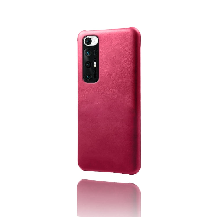 For Xiaomi Mi 10S Calf Texture PC + PU Phone Case