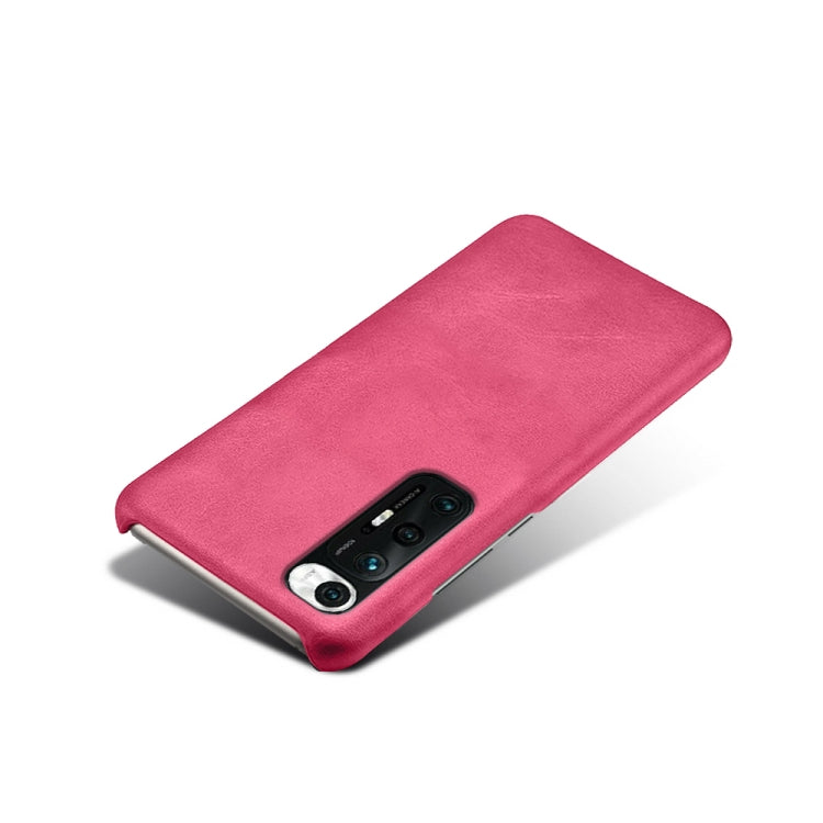 For Xiaomi Mi 10S Calf Texture PC + PU Phone Case