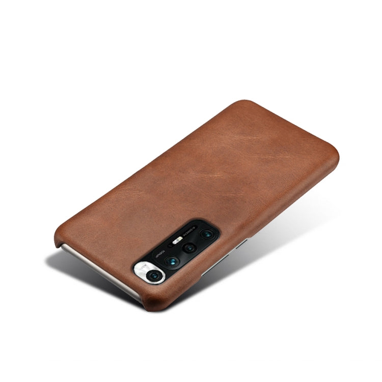For Xiaomi Mi 10S Calf Texture PC + PU Phone Case
