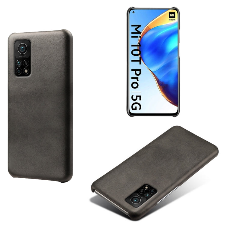 For Xiaomi Mi 10T 5G Calf Texture PC + PU Phone Case