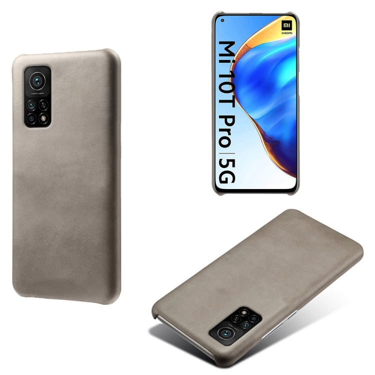 For Xiaomi Mi 10T 5G Calf Texture PC + PU Phone Case