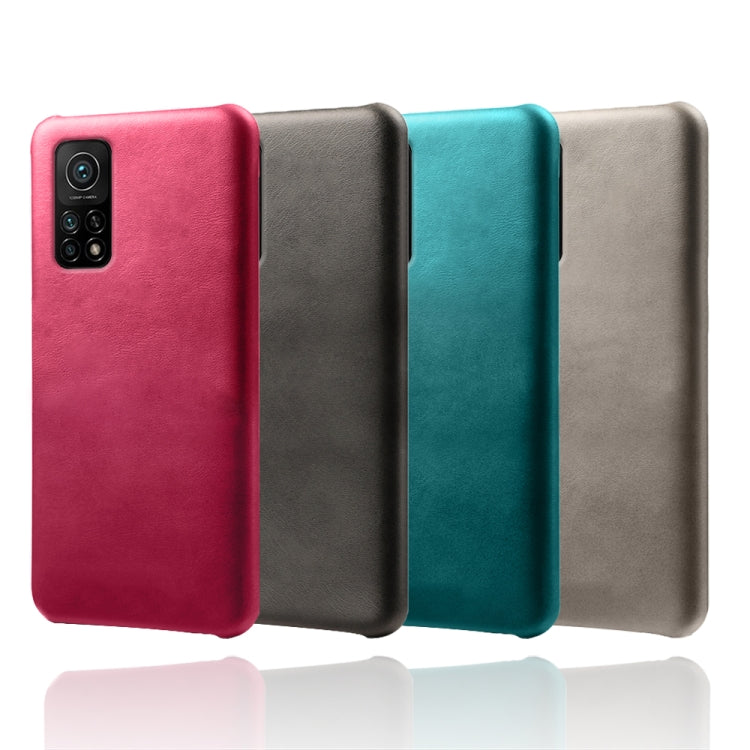 For Xiaomi Mi 10T 5G Calf Texture PC + PU Phone Case
