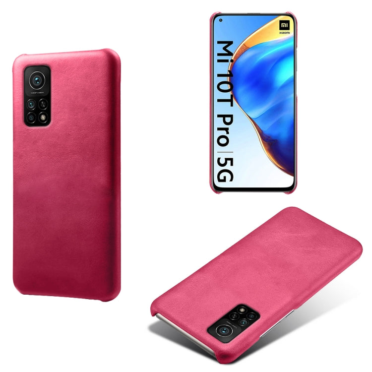 For Xiaomi Mi 10T 5G Calf Texture PC + PU Phone Case