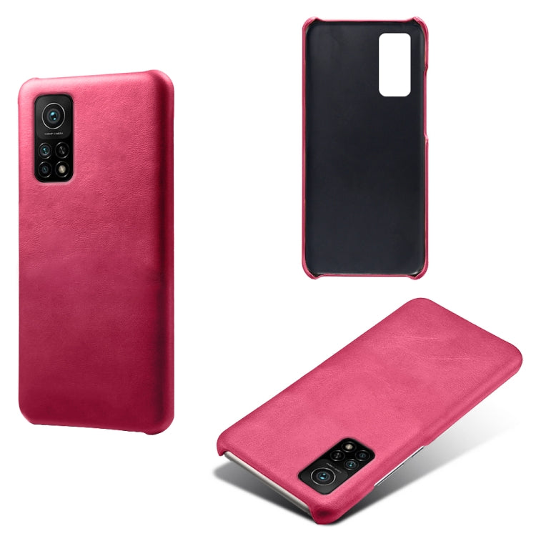 For Xiaomi Mi 10T 5G Calf Texture PC + PU Phone Case