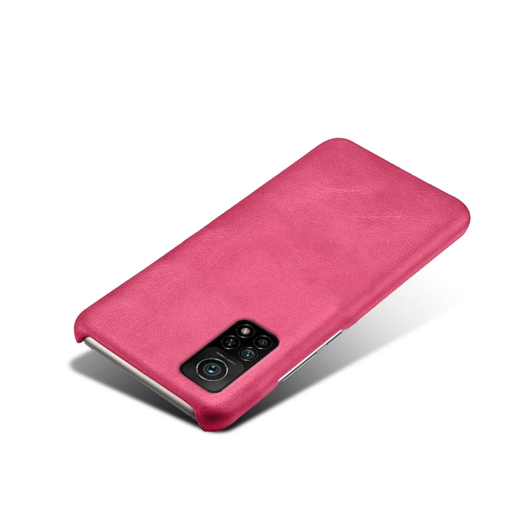 For Xiaomi Mi 10T 5G Calf Texture PC + PU Phone Case