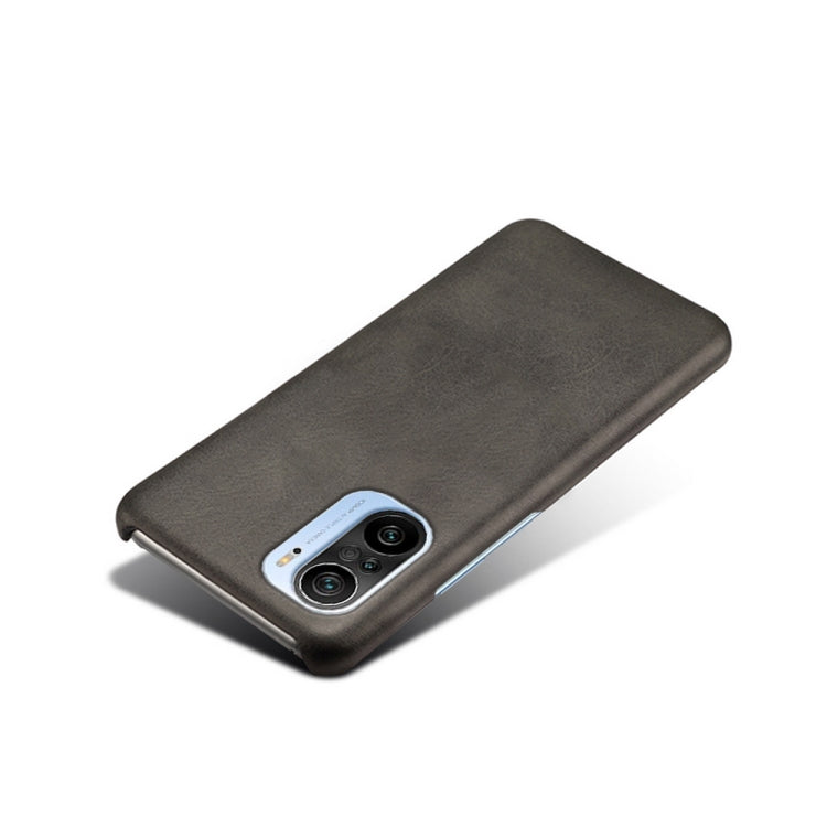 For Xiaomi Mi 11i 5G Calf Texture PC + PU Phone Case