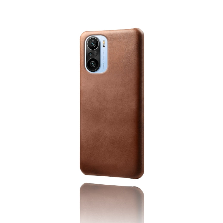 For Xiaomi Mi 11i 5G Calf Texture PC + PU Phone Case