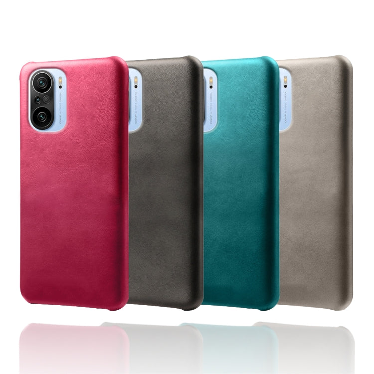 For Xiaomi Mi 11i 5G Calf Texture PC + PU Phone Case