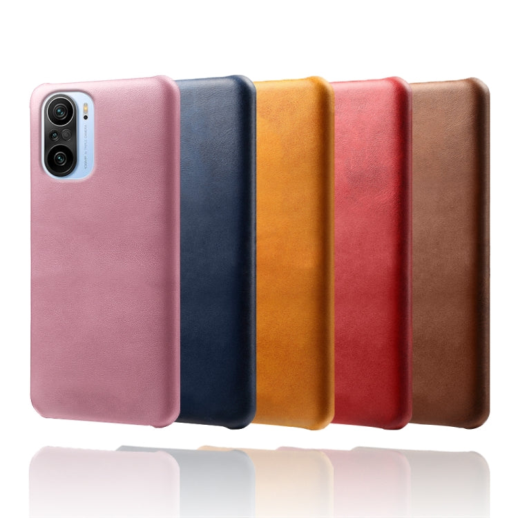 For Xiaomi Mi 11i 5G Calf Texture PC + PU Phone Case