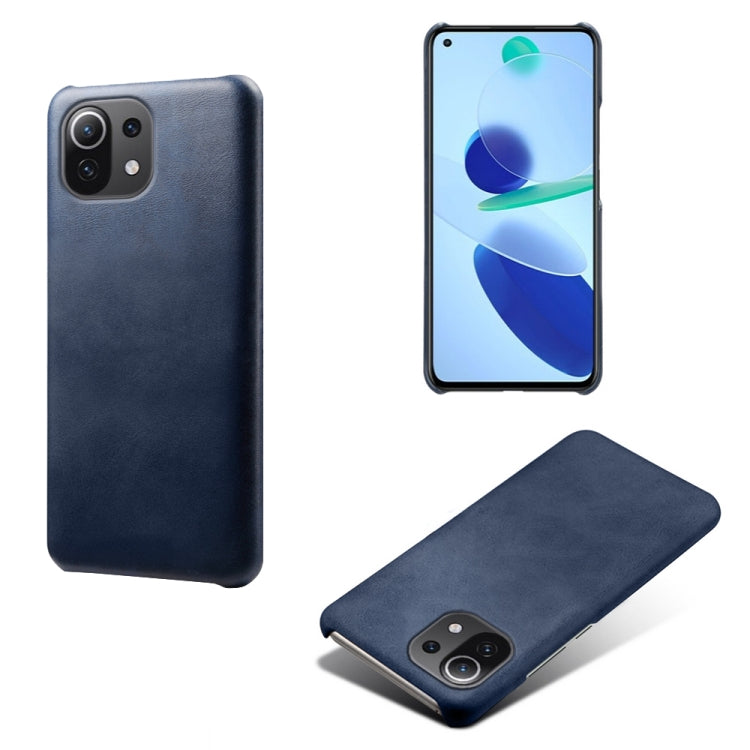 For Xiaomi Mi 11 Lite 5G Calf Texture PC + PU Phone Case