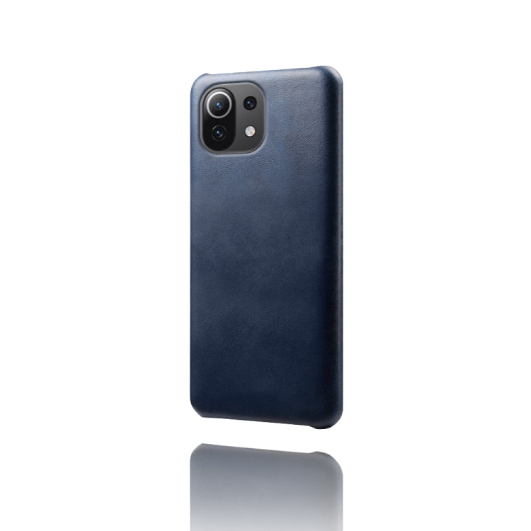 For Xiaomi Mi 11 Lite 5G Calf Texture PC + PU Phone Case