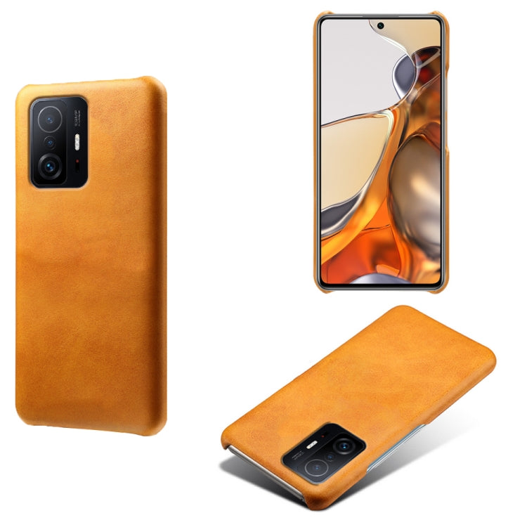 For Xiaomi Mi 11T / 11T Pro Calf Texture PC + PU Phone Case