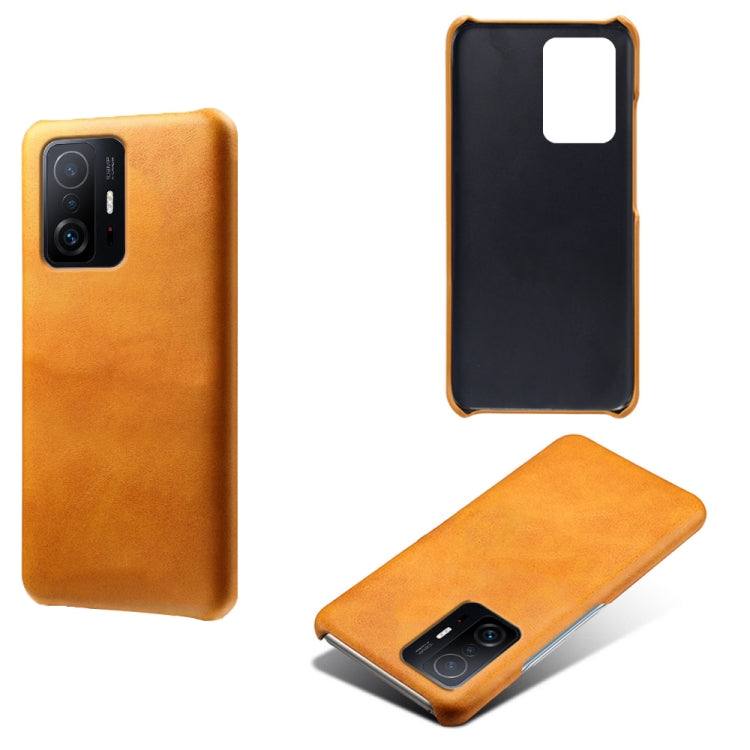 For Xiaomi Mi 11T / 11T Pro Calf Texture PC + PU Phone Case