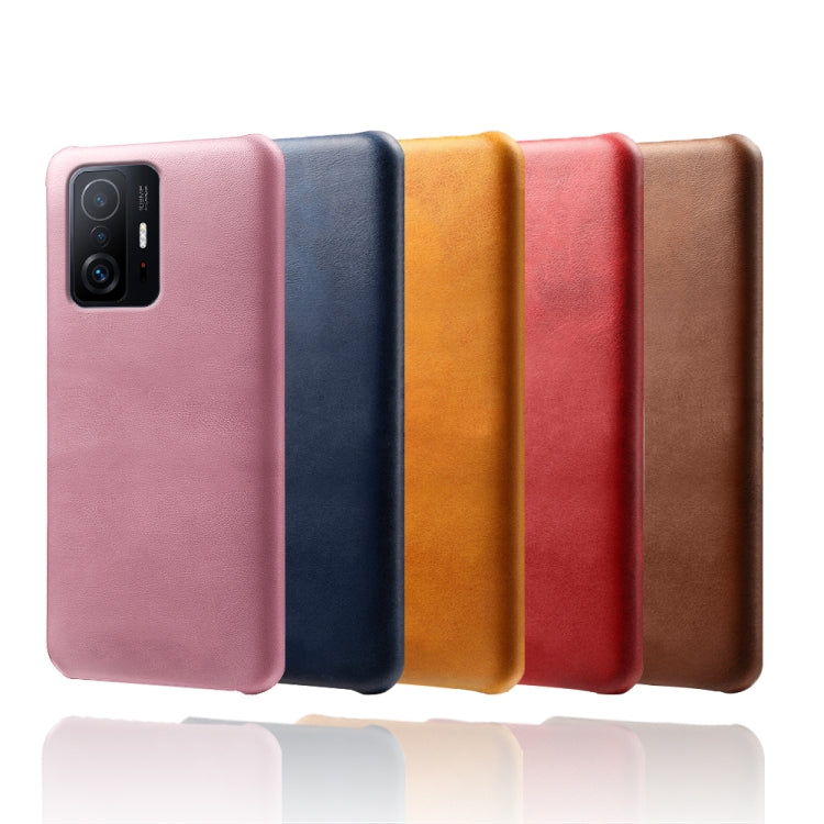 For Xiaomi Mi 11T / 11T Pro Calf Texture PC + PU Phone Case