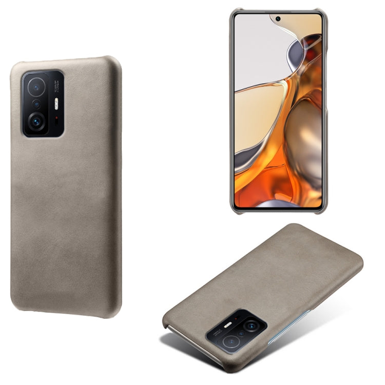 For Xiaomi Mi 11T / 11T Pro Calf Texture PC + PU Phone Case