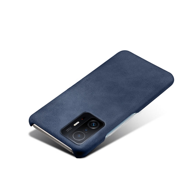 For Xiaomi Mi 11T / 11T Pro Calf Texture PC + PU Phone Case