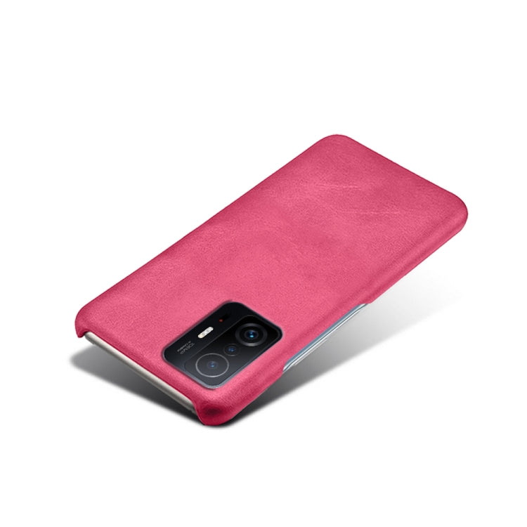 For Xiaomi Mi 11T / 11T Pro Calf Texture PC + PU Phone Case