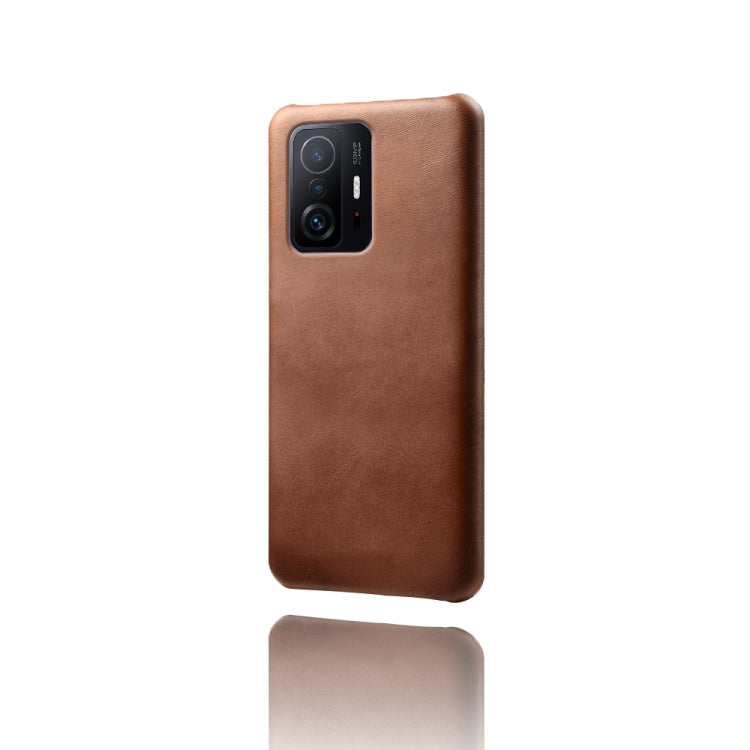 For Xiaomi Mi 11T / 11T Pro Calf Texture PC + PU Phone Case