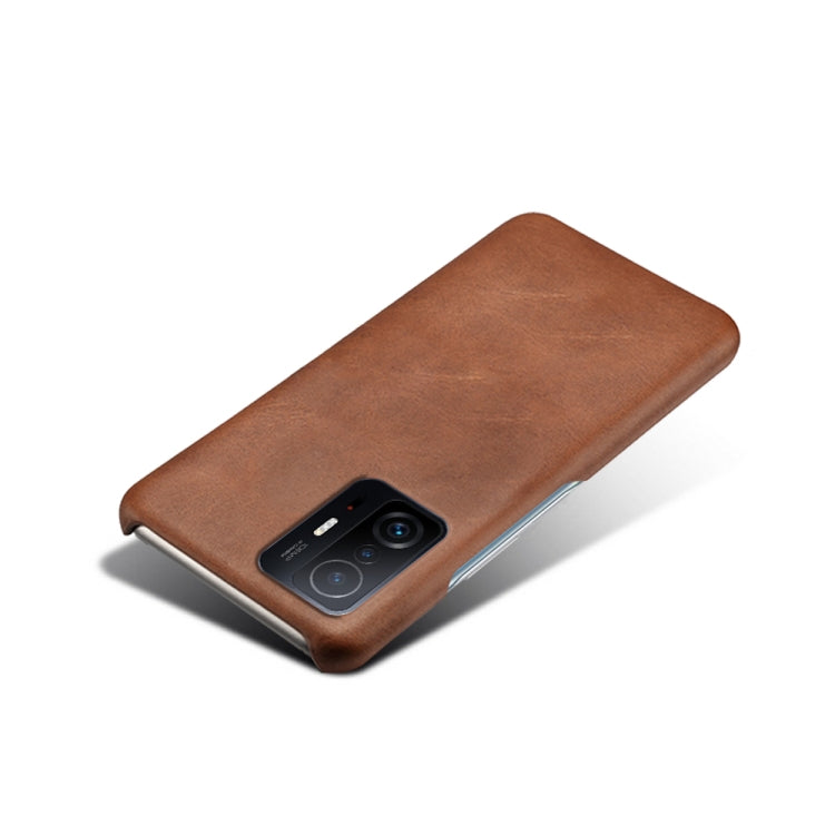 For Xiaomi Mi 11T / 11T Pro Calf Texture PC + PU Phone Case