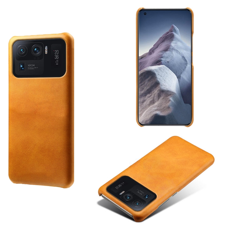 For Xiaomi Mi 11 Ultra Calf Texture PC + PU Phone Case