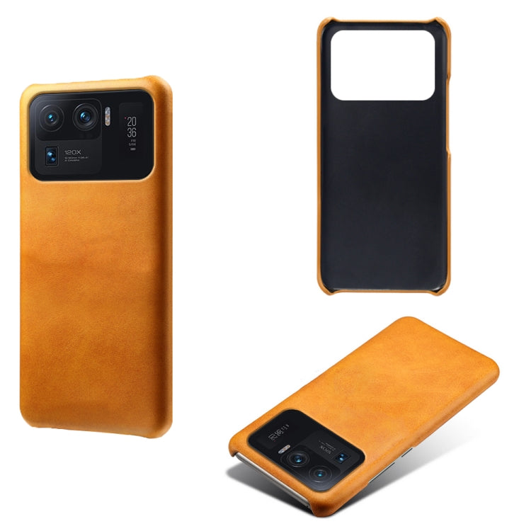 For Xiaomi Mi 11 Ultra Calf Texture PC + PU Phone Case