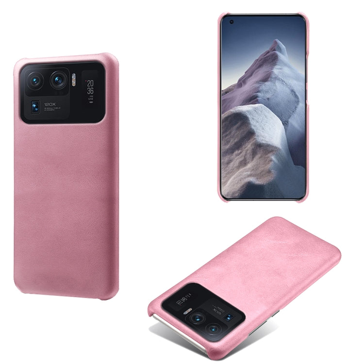 For Xiaomi Mi 11 Ultra Calf Texture PC + PU Phone Case